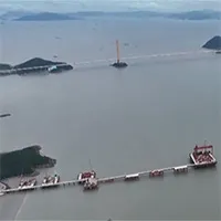 Trung Quốc thi công cầu đường sắt - đường bộ dài nhất thế giới