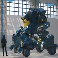 Robot Nhật Bản khổng lồ trị giá 2,75 triệu USD có thể biến hình và sở hữu buồng lái bên trong cơ thể