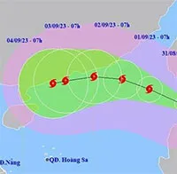 Bão SAOLA giật cấp siêu bão 17, hướng vào Biển Đông