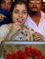 Quả ớt cay nhất thế giới