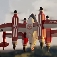 Máy bay cứu thương cất hạ cánh thẳng đứng có tốc độ 463km/h