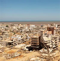 Rùng mình trước lời kể "sóng thần cao bằng tòa nhà 6 tầng" ở Libya