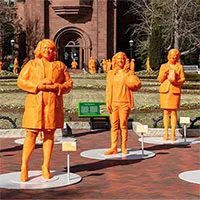 Làm tượng in 3D vinh danh 120 nhà khoa học nữ đương đại xuất sắc