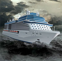 Vì sao tàu thủy di chuyển cân bằng, không bị lật trên mặt nước?