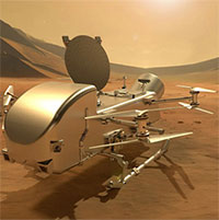 NASA thử nghiệm drone vũ trụ 8 cánh quạt