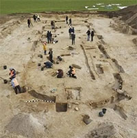 Phát hiện hội trường 3.000 năm tuổi, nghi vấn là của vị vua bí ẩn được mai táng trong quan tài vàng