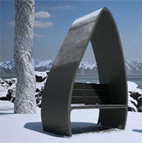 Startup Mỹ biến cánh turbine gió cũ thành bàn ghế