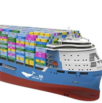 Siêu tàu container chạy bằng lò phản ứng muối nóng chảy