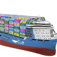 Siêu tàu container chạy bằng lò phản ứng muối nóng chảy