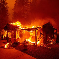 Phát hiện cháy rừng tạo ra kim loại cực độc gây ung thư