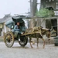 Ảnh cũ nhà Thanh: Cận cảnh "siêu xe" của quý tộc nhà giàu, là biểu tượng cho địa vị và gia thế thời bấy giờ