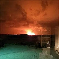 Núi lửa Iceland phun trào sau hàng trăm trận động đất