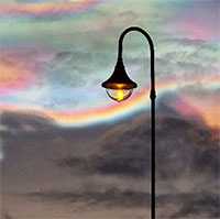 Mây xà cừ thắp sáng bầu trời Bắc Cực 3 ngày liên tiếp