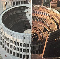 Vì sao Đấu trường La Mã dù bị khuyết một phần và hỏng hóc vẫn đứng 