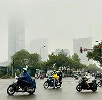 Miền Bắc sương mù, mưa phùn kéo dài