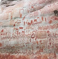 Phát hiện tác phẩm nghệ thuật trên đá tuyệt đẹp, tiết lộ con người đã định cư ở Colombia từ 13.000 năm trước