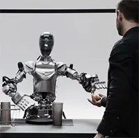 Mời bạn xem video robot tích hợp công nghệ của OpenAI đàm thoại với con người