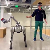 Ứng dụng mới cho phép điều khiển robot bằng tai nghe?