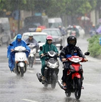 Đón không khí lạnh, từ đêm nay Bắc Bộ có mưa to đến rất to