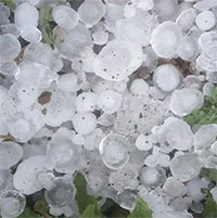 Mưa đá còn xuất hiện nhiều ở miền Bắc trong thời gian tới