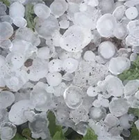 Mưa đá còn xuất hiện nhiều ở miền Bắc trong thời gian tới