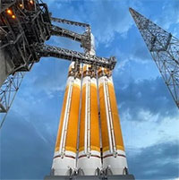 Phóng tên lửa hạng nặng Delta IV sau sự cố rò rỉ nitơ