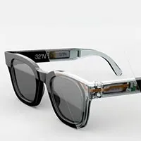 Chiếc kính mắt có thể chuyển từ kính râm thành kính đọc sách chỉ bằng cái vuốt nhẹ