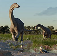 Phát hiện hóa thạch khủng long khổng lồ mới tại Argentina