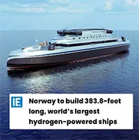 Na Uy đóng tàu hydro lớn nhất thế giới