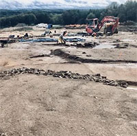 Khai quật tàn tích La Mã 1.700 năm tuổi trên đỉnh suối thiêng