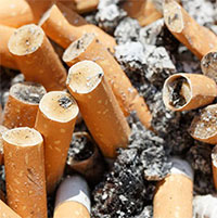 Tái chế đầu mẩu thuốc lá thành áo khoác lông vũ