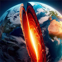 Magma xì khỏi lớp phủ Trái đất, sủi bọt bên dưới Đức - Czech?