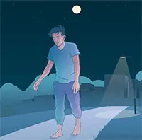 Điều gì xảy ra bên trong não người mộng du?