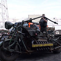 Panzerbike: Chiếc xe mô tô nặng nhất thế giới được trang bị động cơ xe tăng!