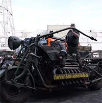 Panzerbike: Chiếc xe mô tô nặng nhất thế giới được trang bị động cơ xe tăng!