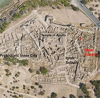 Kinh ngạc công trình 3.600 năm bao phủ bởi màu tím