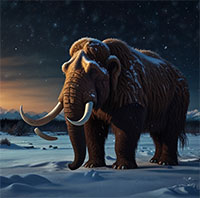 Voi ma mút biến mất bởi một 