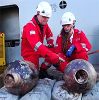 Xác tàu đắm cổ nhất thế giới nguyên vẹn dưới biển sâu