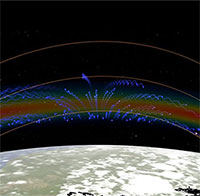 NASA chụp được các ký tự lạ trên bầu trời Trái đất