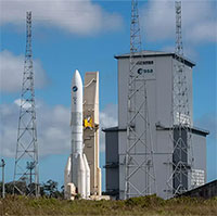 Cơ quan Vũ trụ châu Âu lần đầu tiên phóng thành công tên lửa Ariane 6
