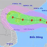 Bão Yagi vào Biển Đông và trở thành cơn bão số 3, liên tục tăng cấp
