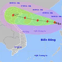 Bão Yagi đang tăng tốc, là một trong những cơn bão mạnh nhất 2024