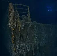 Bức ảnh mới nhất chứa đựng bất ngờ từ xác tàu Titanic