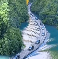 Không đào hầm, không bắc trụ, Trung Quốc khiến thế giới kinh ngạc khi xây cầu như lụa bay trên mặt sông