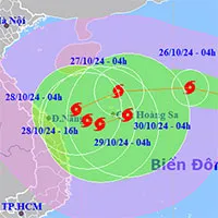 Bão Trà Mi tăng cấp, miền Trung mưa lớn trên diện rộng