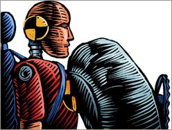 Các hãng xe hơi hợp tác mô phỏng tai nạn giao thông