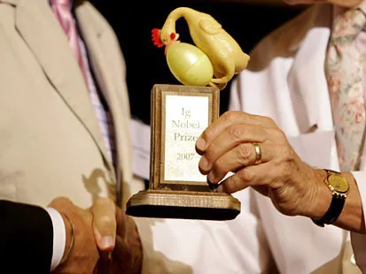 Quả bom "đồng tính" đoạt giải Ig Nobel 2007