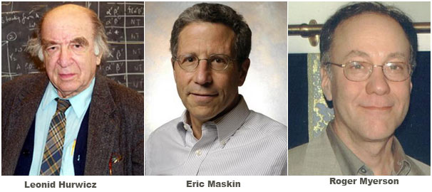 Giải Nobel Kinh tế 2007: Bộ ba người Mỹ giành vinh quang