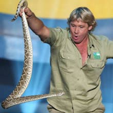 “Người săn cá sấu” lên tem