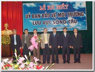 Ra mắt Uỷ ban Bảo vệ môi trường lưu vực sông Cầu